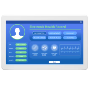 IEI MPOCm-W24: 23.8 inch FHD Medical Monitor with IP65 Bezel and 10-Point Touchscreen