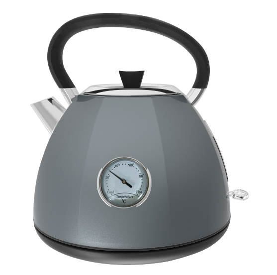 1.7l Octagon Electric Spewn Over Coffee Kettle