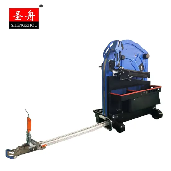 Automatic Electric PP Strap Belt Pallet Threading Machine