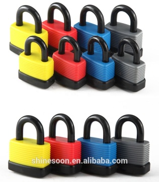 Colorful Pad Lock for Bicycle Smart Door Lock with Key - Bike Accessories