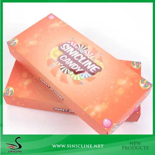 Sinicline Digital Printing Candy Box/Cute Candy Packing Paper Box