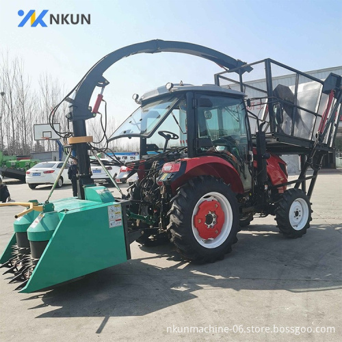High-Sale Silage Harvester with Bin Tractor: Matching 1800mm Harvest Width Machine