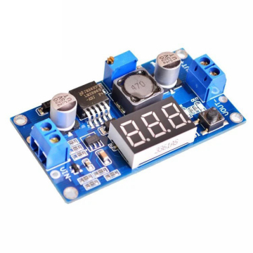 LM2596 DC-DC Adative Adable Buckモジュールは、デジタル電圧計表示を備えています