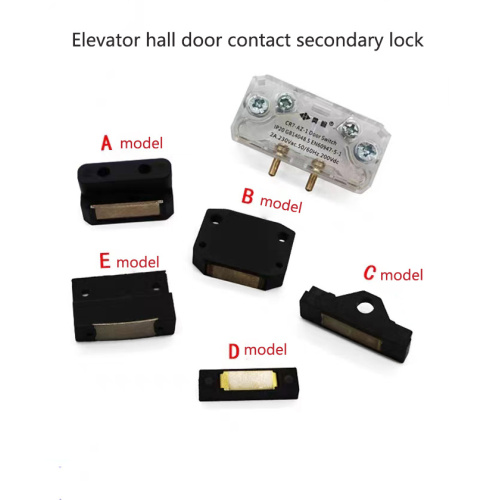 CR7 elevator door contact secondary lock