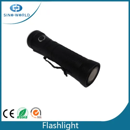 CREE LED Twist Flashlight Torch