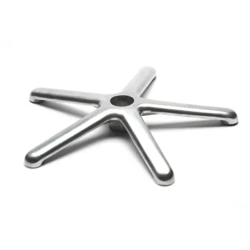 aluminum office furniture die casting chair parts base