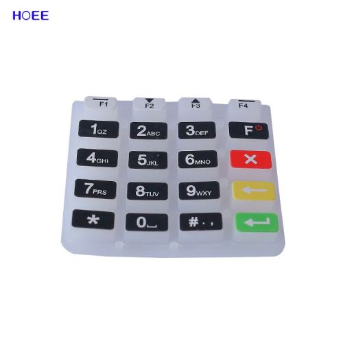 Silicone Keymats customized embossing button rubber switch Factory