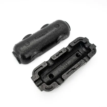 Black EPP contoured foam roller