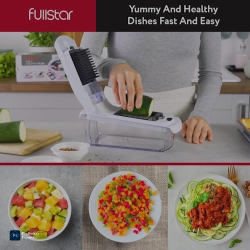 Multi Function Vegetable Chopper for Kitchen Use