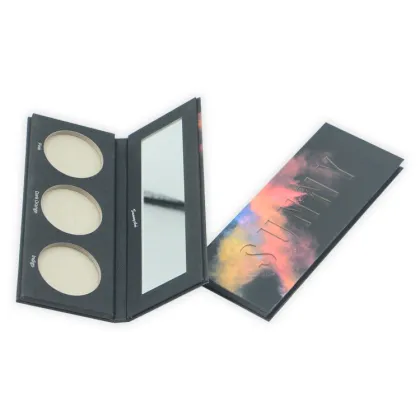 Beauty glazed eyeshadow palette private label paper box