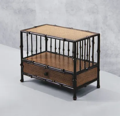 Qiong Bbamboo Vertical Bar Tea Rack