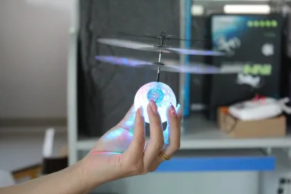 Pop flying toys flying ball