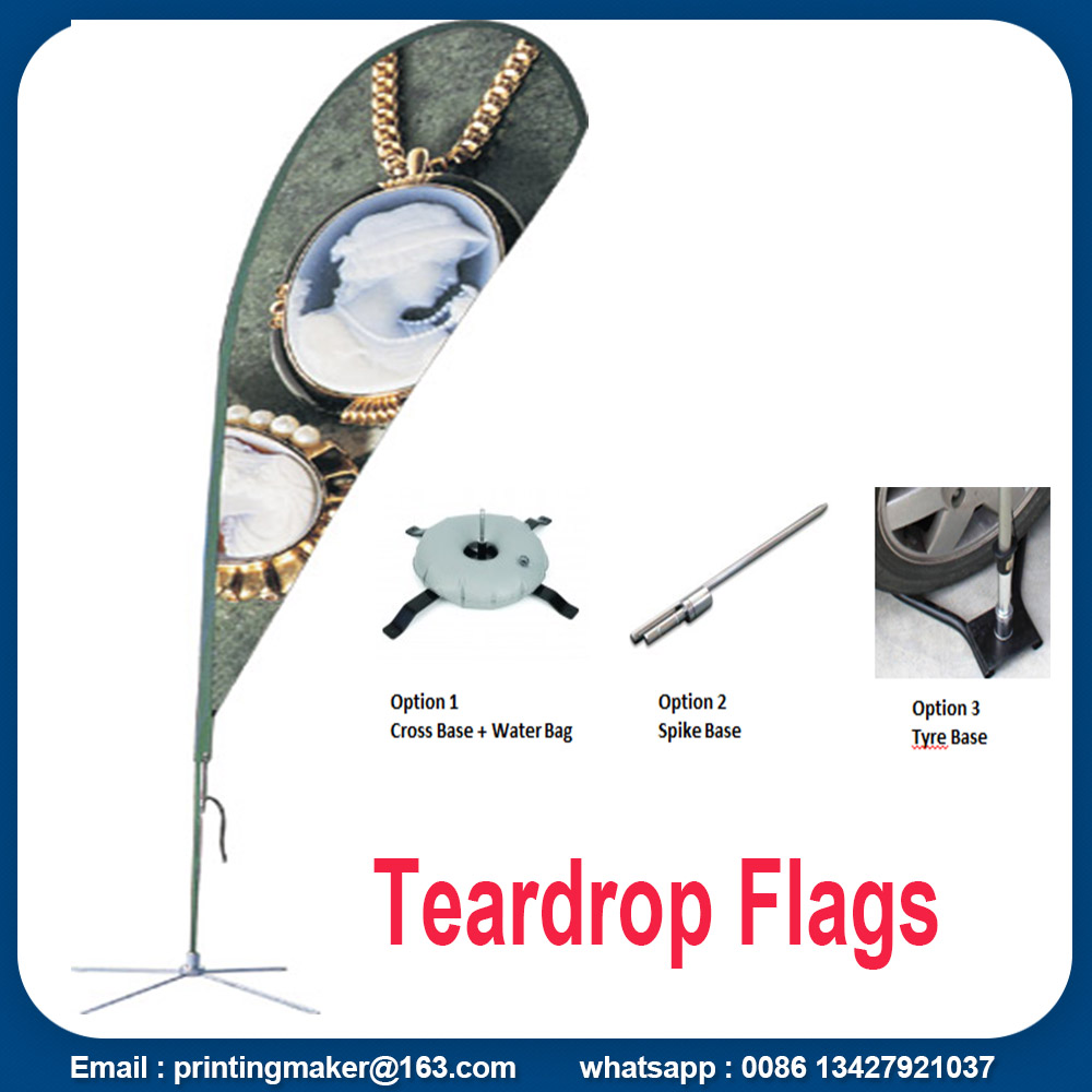 teardrop flags banners