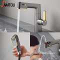 Smart Digital Glass Basin Faucet with Temperature Control for Bathroom
