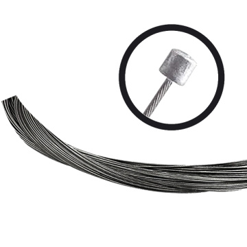 cabezal 4x4 150 cm Cable de engranaje frontal PTFE negro