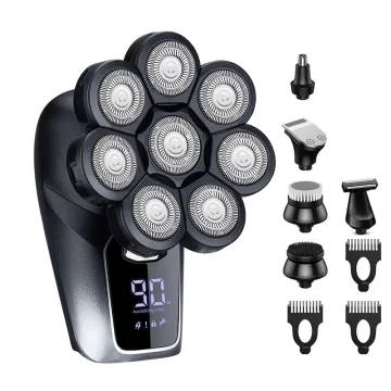 6-in-1 Electric Head Shaver for Bald Men