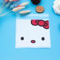 Anpassad Hello Kitty Transparent Cookie Candy Bopp Opp Bag