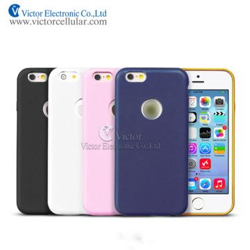 New Leather Ultra-Slim TPU Cover for iPhone 6 Plus Case