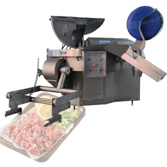 High Quality Fresh Fish Chopping and Mixing Machine for Fish Slicing and Meat Bowl Cutting