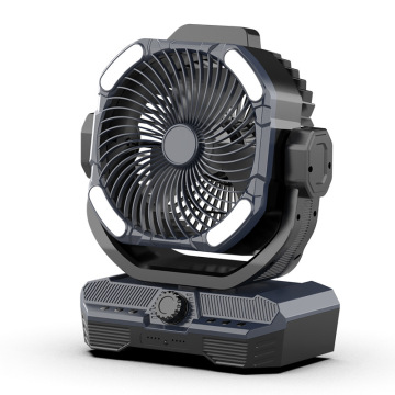 Very Long Endurance Shaking Head Rechargeable Camping Fan