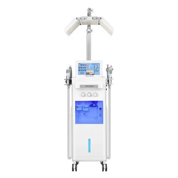 15-in-1 Water Oxygen Jet Aqua Peel Facial Machine with Photon LED Light Therapy