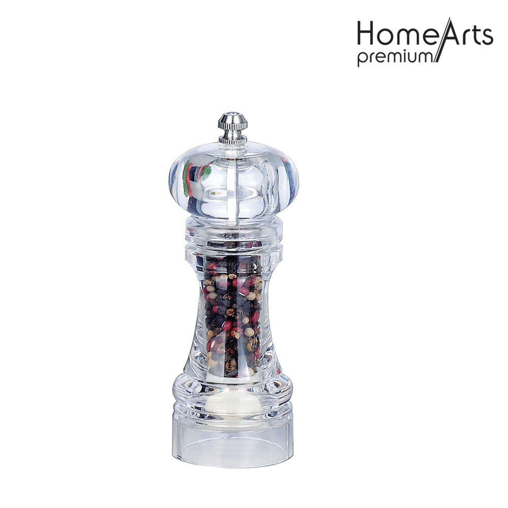 Glass Hand Pepper &amp; Salt Mill