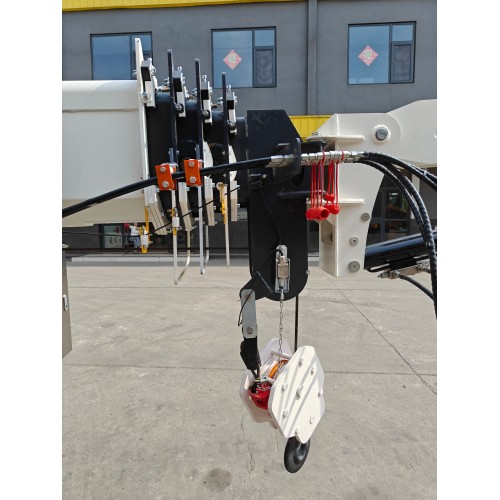 Белый 8-тонный паук-кран для промышленного использования