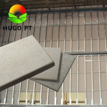 Partition Wall Panel Materials Fiber Cement Back Sheet
