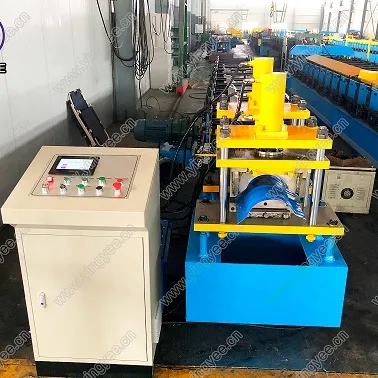 Roof ridge tiles building materials machinery metal roof ridge roll forming machine