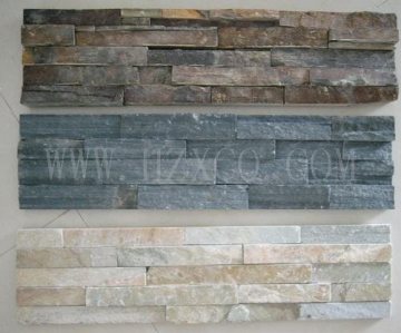 Black Slate/Yellow Wooden Slate/Rusty Slate Culture Stone for Wall