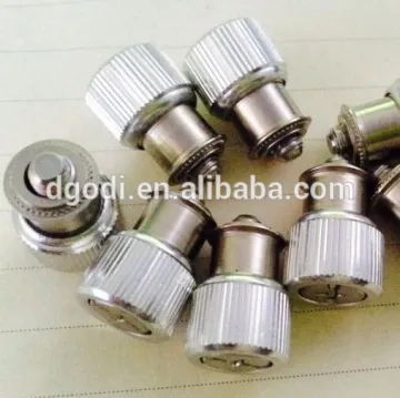 custom made spring loaded screw and anti-theft screw