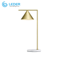Table design LEDER pour lampe