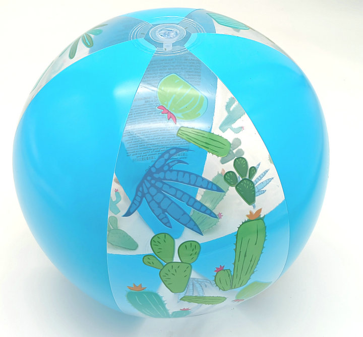 Bola de praia promocional inflável de verão personalizada