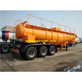 20000L Tri-axle Sulfuric Acid Road Tanker مقطورات