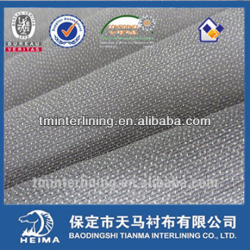 high quality polyester woven fusible interlining manufacturer 8315