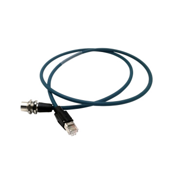 M12 bis RJ45 Pre-Drahts-Installationskabel-Ethernet-IP