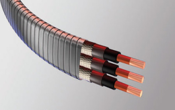Flat mouth cryogenic power cable