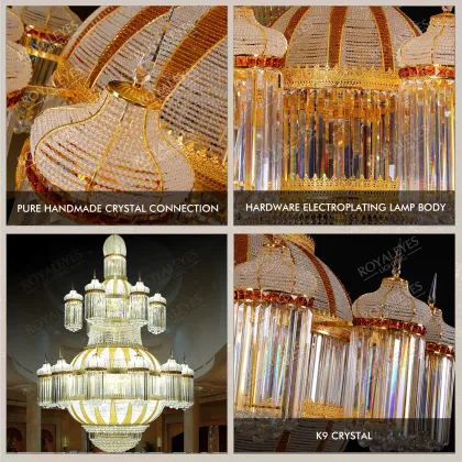 Empire Banquet Hall Crystal Chandelier Lighting
