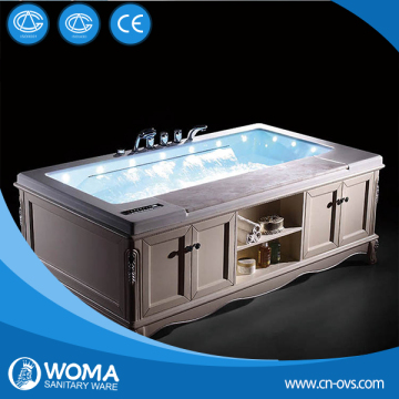 Online shopping Massage bathtub with wood Q403