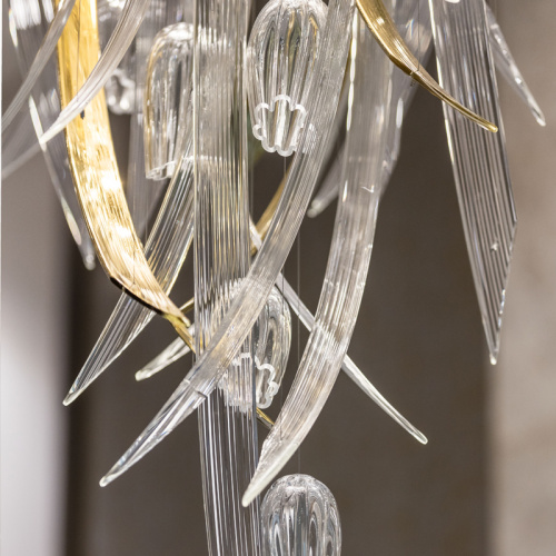 Modern hotel customize glass Project chandelier