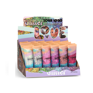Performance Glitter Shine: Eye Shadow Gel, Face & Hair Color for Stage Makeup