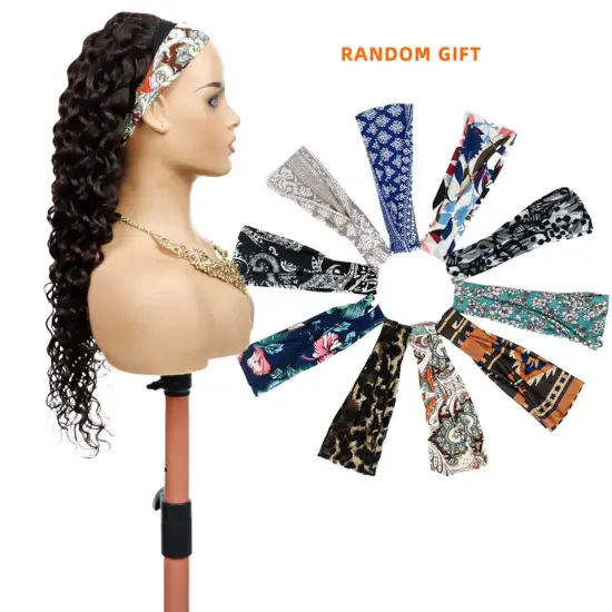 Wholesale Headband Wig Human Hair For Black Women,Headband Kinky Ponytail Human Hair Wig,Remy Human Hair Headband Wig