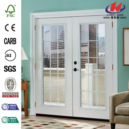 Composite Woodgrain Interior Sliding Patio Door