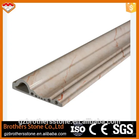 Cheap price PVC material marble sheet China decoration PVC artificial marble moulding