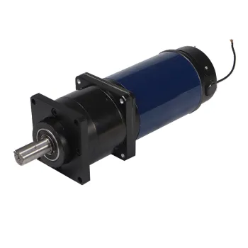 High Power 110V DC Motors with Variable Voltages and Planetary Reduction Gearboxes