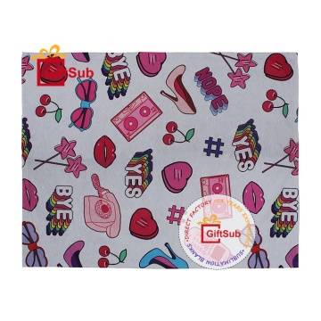 Hot Sale: 76*102cm Grey Baby Throw Bankets - υψηλής ποιότητας 100% κουβέρτα εξάχνωσης πολυεστέρα