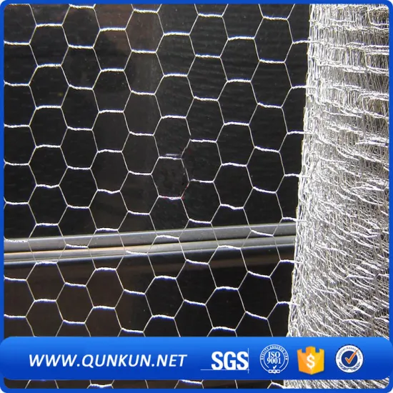 electro-galvanized poultry wire mesh