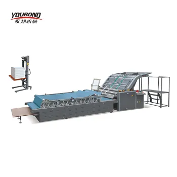 Hot Sale Youbond Semi Automatic Flute Laminating Machine Corrugated Box Making Machine Semi Automatic Carton Machine