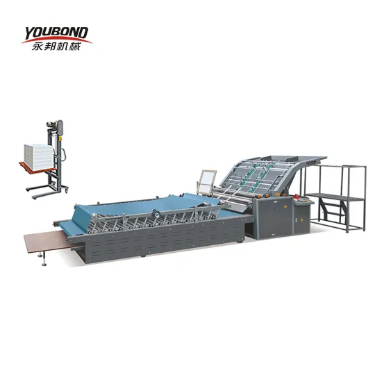 Hot Sale Youbond Semi Automatic Flute Laminating Machine Corrugated Box Making Machine Semi Automatic Carton Machine