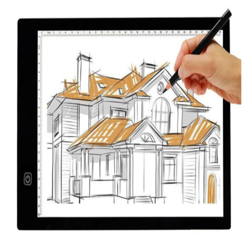 LED Sketch Light Pad rajzsablon